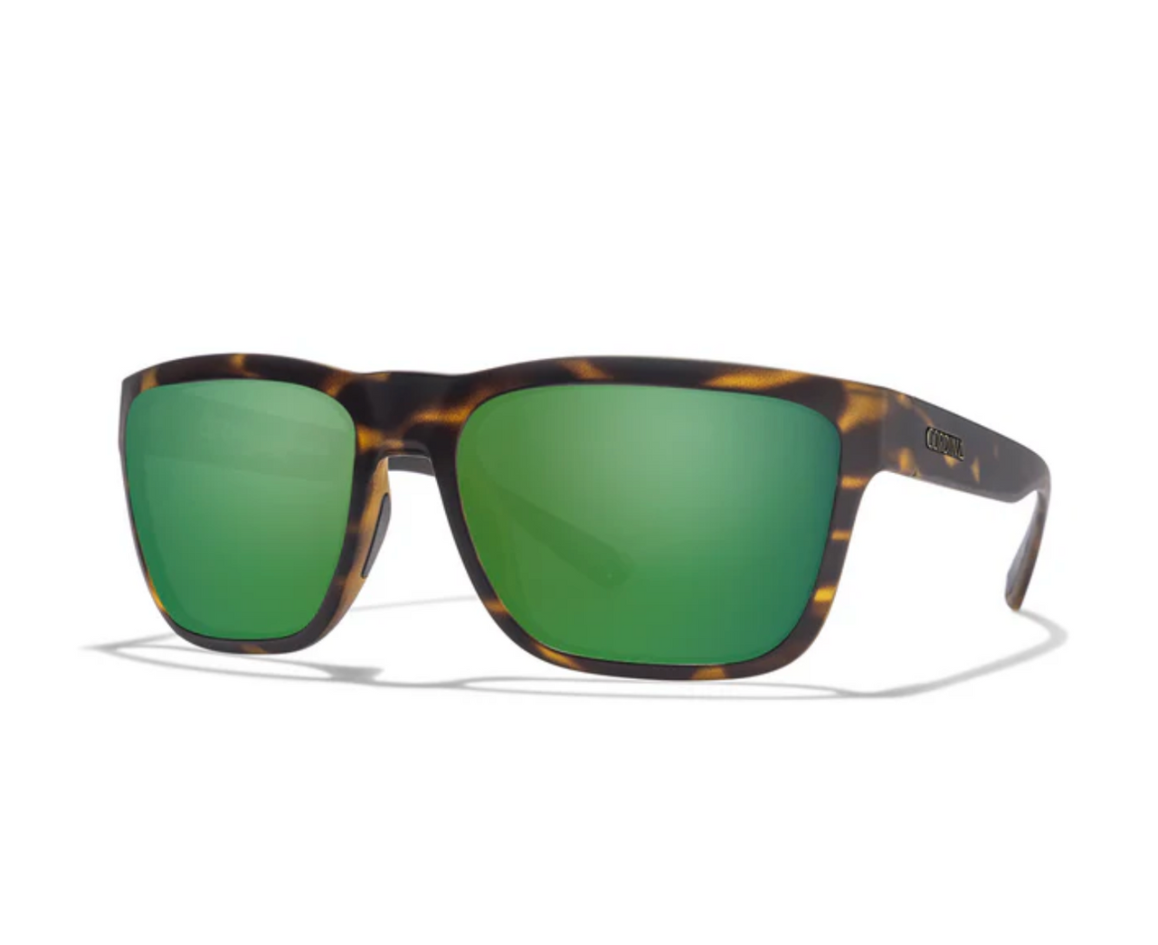 Cordina Drifter Matte Tortoise Green Mirror Glass