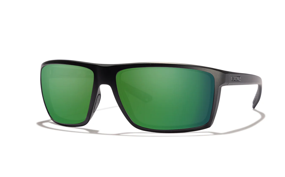 Cordina 10wt Glass Matte Black Green Mirror Glass