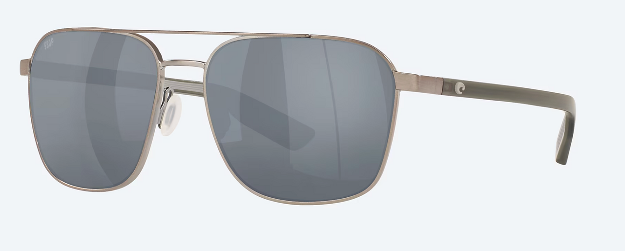 Costa Wader – Brushed Gunmetal / Gray Silver Mirror 580P