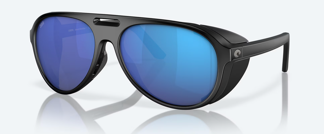 Costa Grand Catalina Matte Black/Blue Mirror 580G
