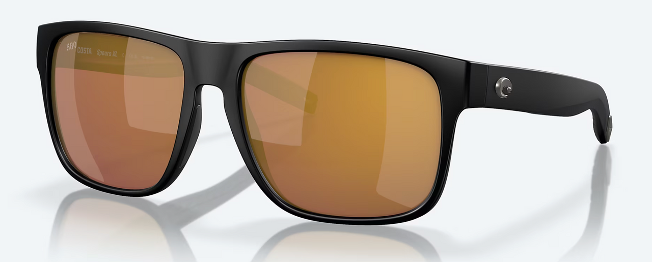 Costa Spearo XL – Matte Black / Gold Mirror 580G