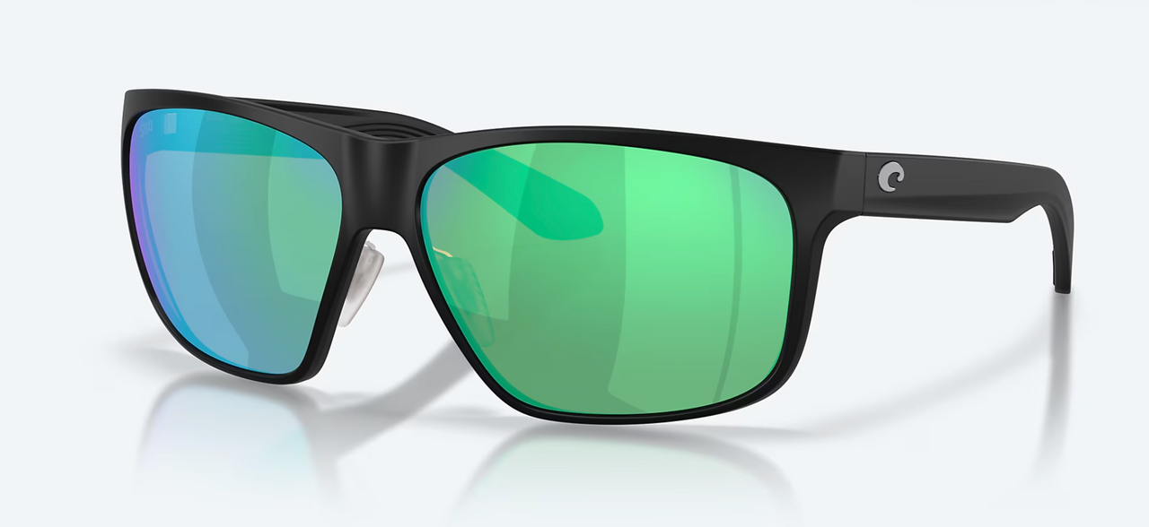 Costa Trades – Matte Black / Green Mirror 580G