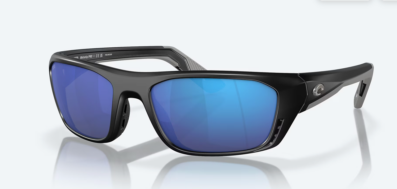 Costa Whitetip PRO – Matte Black / Blue Mirror 580G