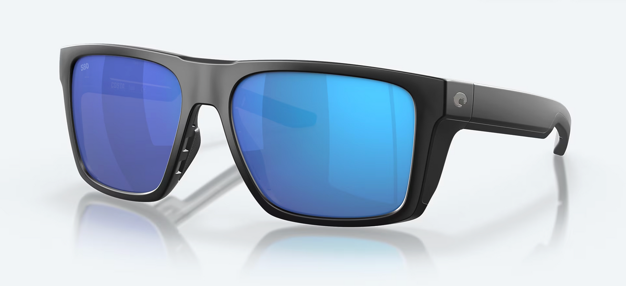 Costa Lido – Matte Black / Blue Mirror 580G