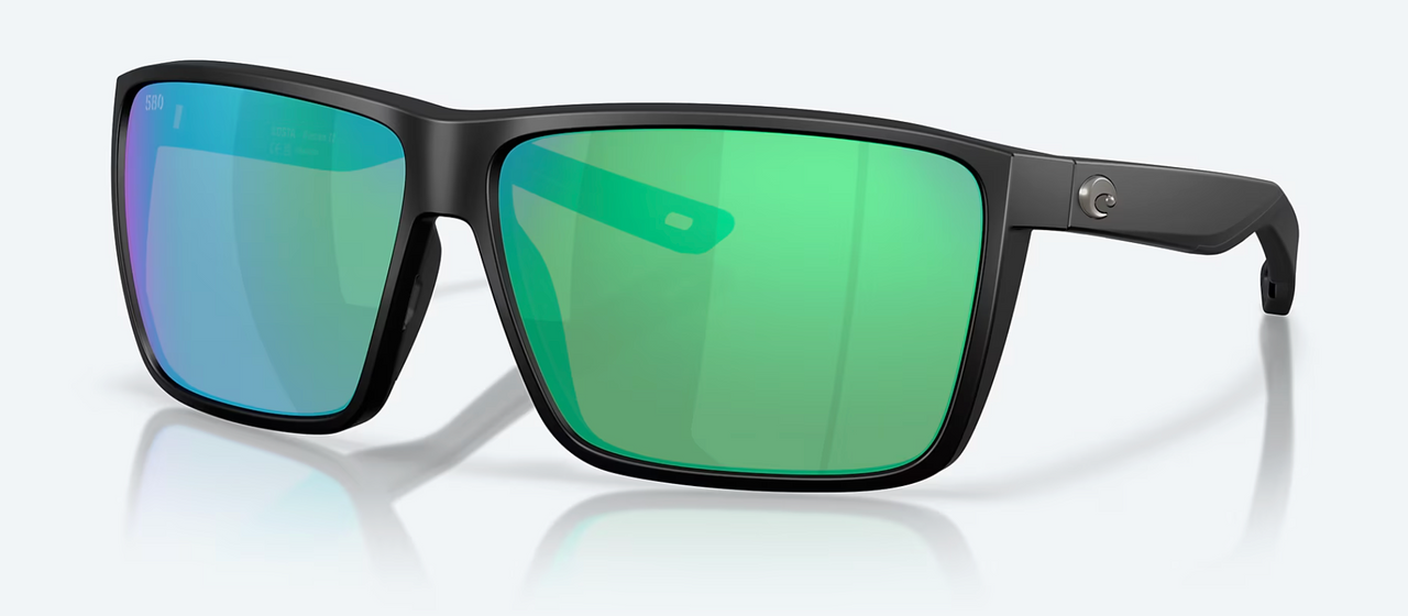 Costa Rincon II – Matte Black / Green Mirror 580G