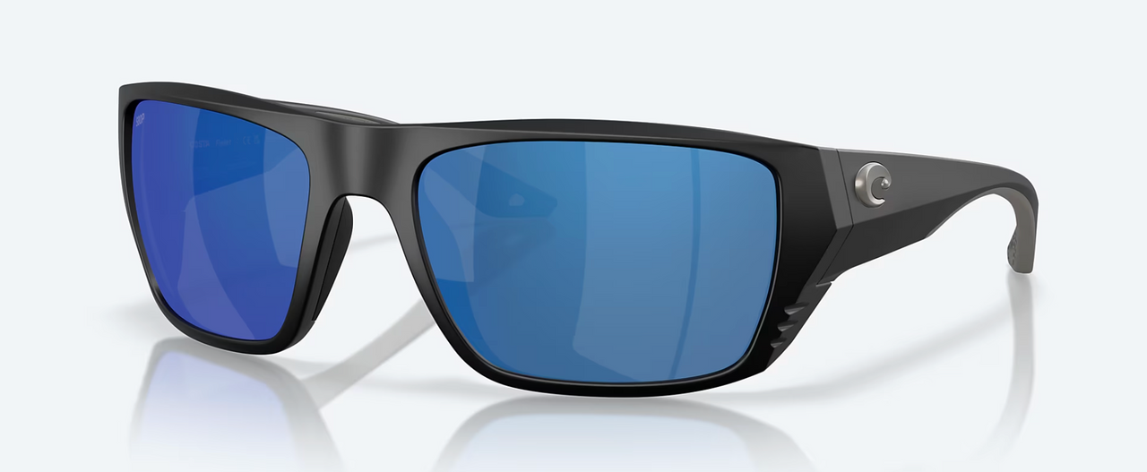 Costa Finlet – Matte Black / Blue Mirror 580G