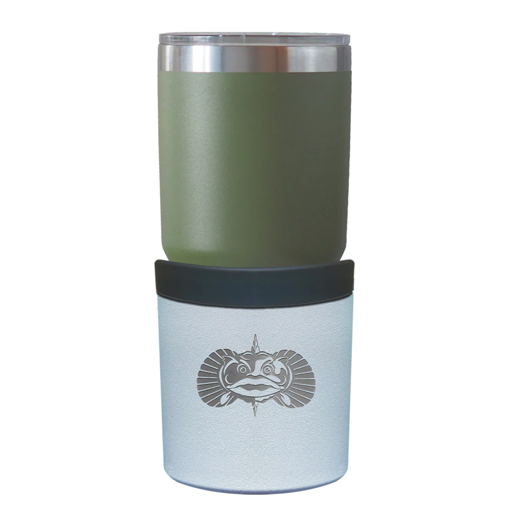 Toadfish The Anchor™ Universal Non-Tipping Cup Holder White