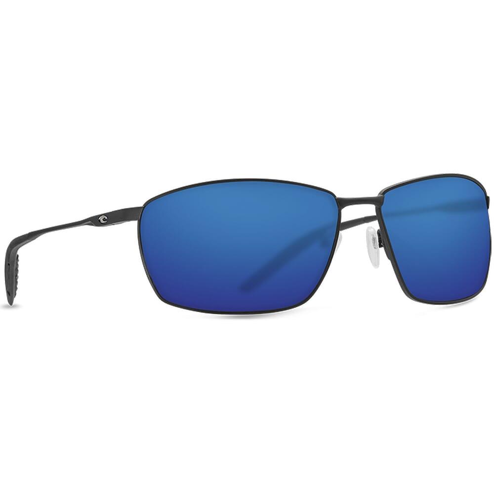Costa Turret Matte Black/Blue Mirror