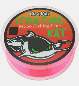 Mad Katz Structure Kat Mono FIshing Line- 40 LB Pink